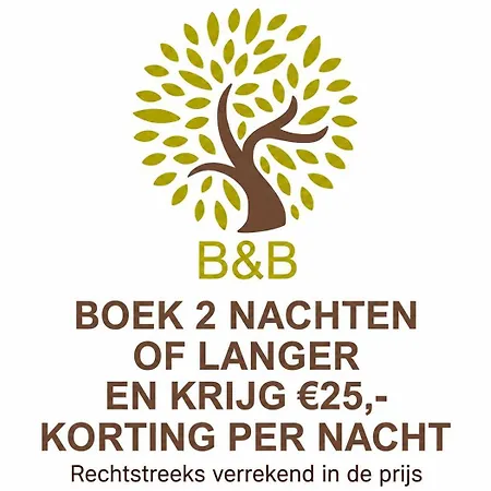 Bed & Breakfast Bij Ons In Het Bos 4*